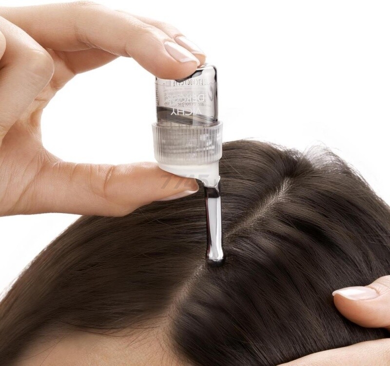 Лосьон VICHY Dercos Aminexil Intensive Против выпадения волос Для женщин 21×6 мл (3337875522786) - Фото 8